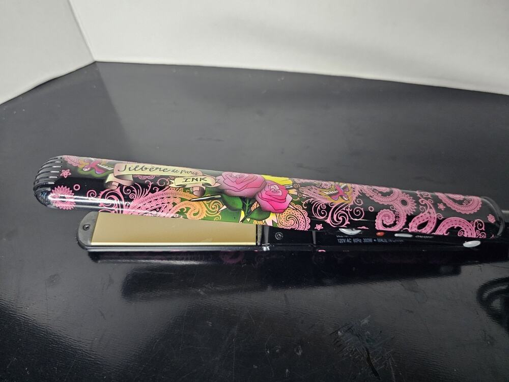 Jilbere De Paris Professional Series "Edhardy" Look 1 Inch Hair Straightener